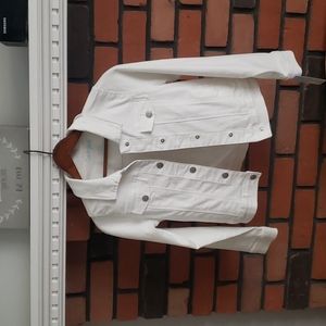 White Denim Jacket
